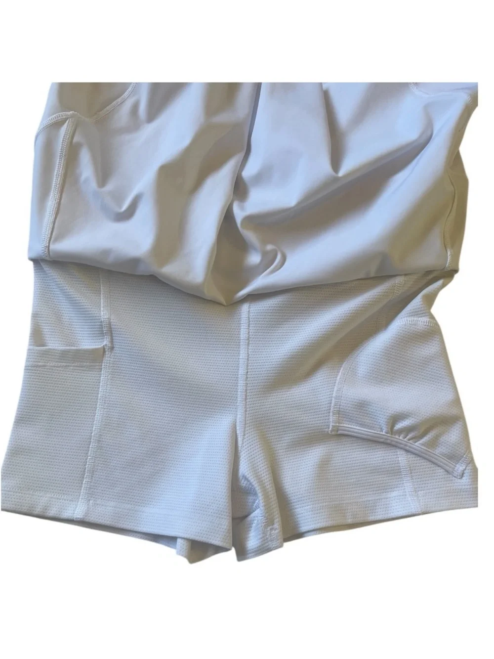 ATHLETA Girl Ace Skort Jupe-Short Ace Sporty Skort White Size 12